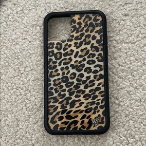Wildflowers Cheetah Pattern Phone Case